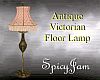 Antq Victn Floor Lamp Pk