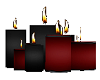 ~P~Red/Black Candles
