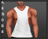 White Muscle Top