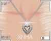 ♡ Heart Chain Silver
