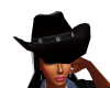 black studded cowboy hat