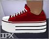 Plat Sneakers 66 Red-1