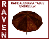 CAFE ALEMAVIA UMBRELLA!