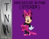 mimi mouse pink