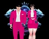 Suit Couple Pink M