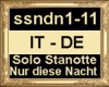 HB Solo Stanotte