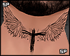 s. Neck tattoo Angel