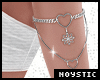 N: Silver Arm Chain