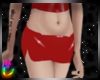 C; Pvc Shorts Red