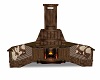 COUNTRY DEER FIREPLACE