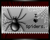 I Heart / Love Spiders