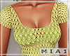 !M! Crochet Dress Lime