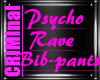 |F|Psycho Rave Bib-Pants