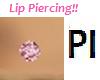 PI - Pink Lip Piercing