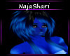 puffy rocker black/blue