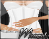 ~M~Netted Bodysuit White