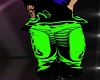 Toxic Green Baggy Pants