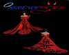 HW red queen gown