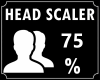 Head Scaler 75%