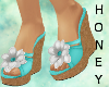 *h* Aqua Summer Shoes