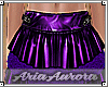 Leather Skirt Purple