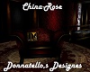 china rose chair
