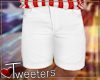 White Long Shorts