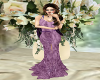 40s Lilac Evening Gown