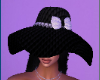 B/W Bow Hat