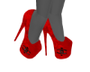 *CH@NEL Pumps Red