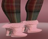 A19~Pink Fur Boots
