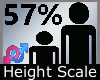 Height Scale 57% M