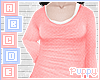 . Plain Pink Sweater