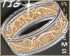 Wedding Ring Scroll Silv