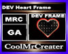 DEV Heart Frame