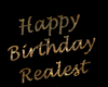 Happy Birthday Realest