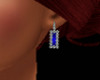 Sapphire Diamond Earring
