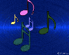 Music Notes animated