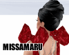 red bow accessory gala c