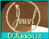 DJL-Earrings Jewel Gold