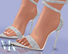 VK.Silver Glitte Heels