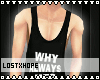 Why? tank top [H]
