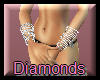 $D$ R&L DIAMOND BANGLES