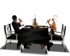 romantic dinning blk sil