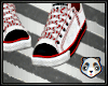 [P2]Red & White Converse