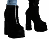 Black mens boots