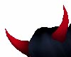 Demoness Horns Blk-Red