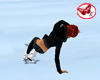 skating backwards