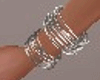 Silver Bracelets Right
