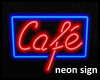 CaFe neon sign